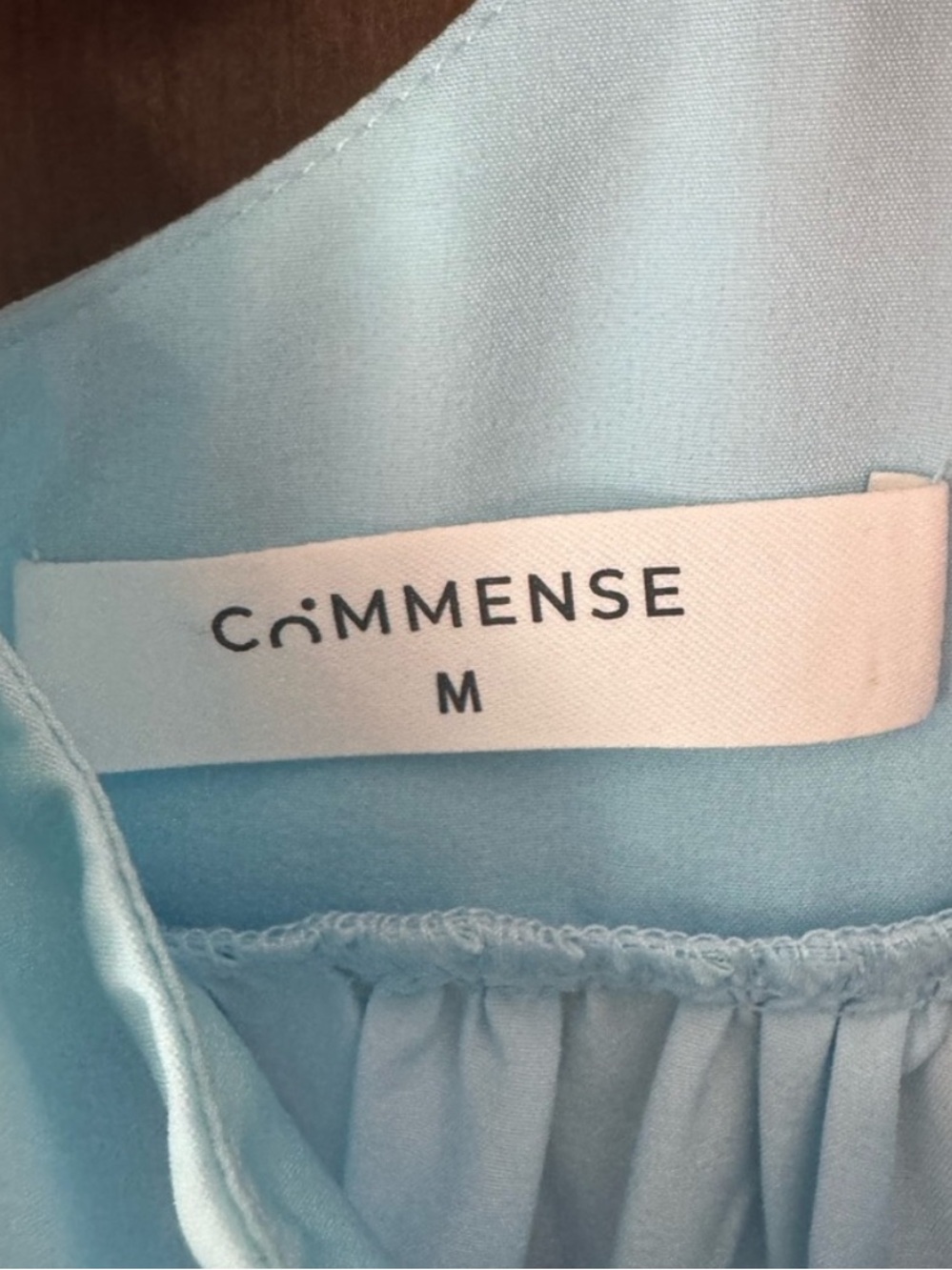Commense Blue Ombre Maxi Dress Size Medium - Picture 9 of 9